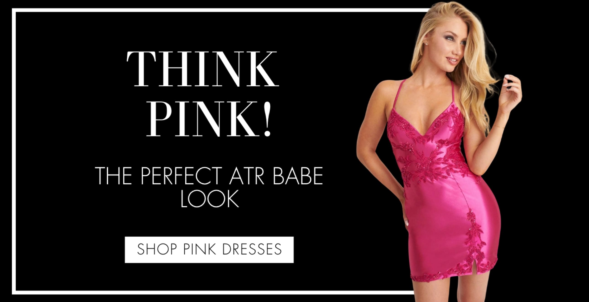 Pink dresses. Desktop Image