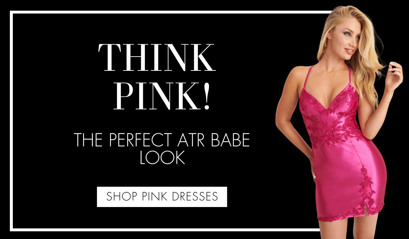 Pink dresses. Desktop Image