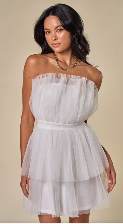 Babetique In The Clouds Tulle Mini Default Thumbnail Image