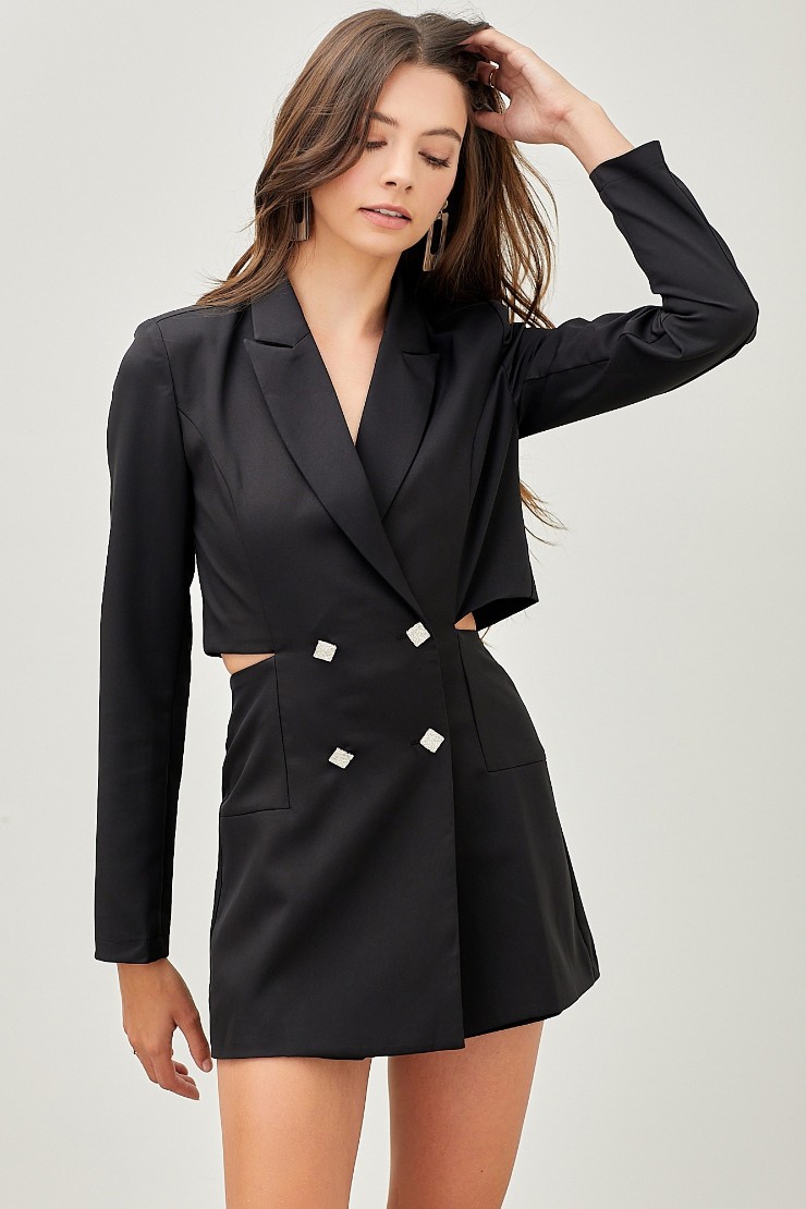 Babetique Uptown Girl Blazer Dress Default Thumbnail Image