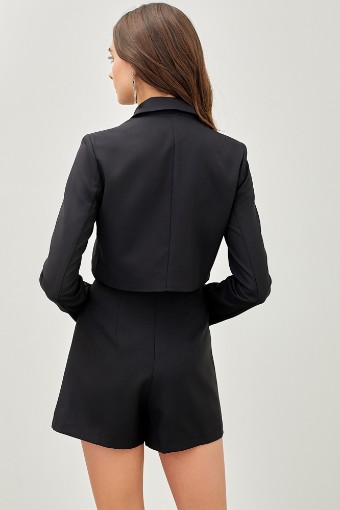Babetique Uptown Girl Blazer Dress #1 default Black thumbnail