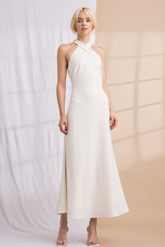 Babetique Cross My Heart Midi Dress Default Thumbnail Image