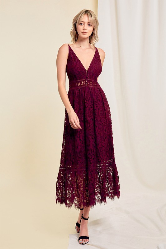 Babetique Timeless in Lace Midi Default Thumbnail Image