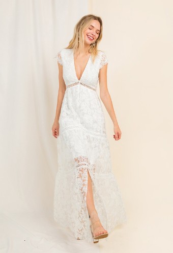 Babetique Hopeless Romantic Dress #0 default White thumbnail