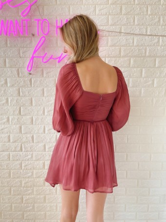 Babetique Love You Knots Mini Dress #1 default Mauve thumbnail