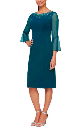 Alex Evenings Style #8160208 #0 default Peacock thumbnail
