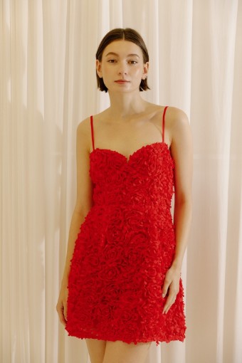 Babetique Style #HD2445 #0 default Red Floral thumbnail