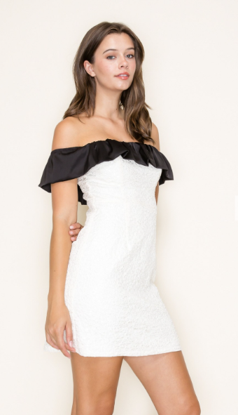 Babetique Style #GMD402015 #3 Ivory/Black thumbnail