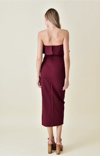 Babetique Style #DD6260FO #3 default Hunter Green Merlot thumbnail
