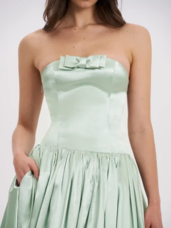 Babetique Style #Lael Back Button #6 Mint Green thumbnail