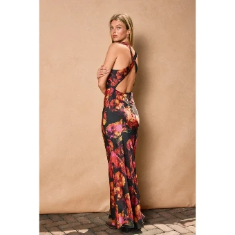 Babetique Nightfall Bloom Maxi #1 default Black Print thumbnail