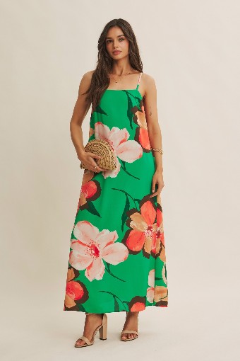 Babetique Floral Moment Maxi #0 default Green Multi thumbnail