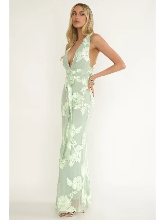 Babetique Floral Blooms Maxi #0 default Lilac Sage thumbnail