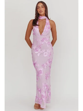 Babetique Floral Blooms Maxi #2 Lilac Sage thumbnail