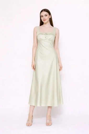 Babetique Shelia Dress #0 default Sage thumbnail