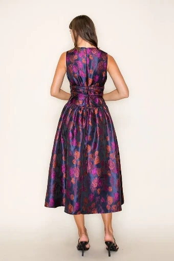 Babetique Midnight Floral #1 default Navy Print thumbnail