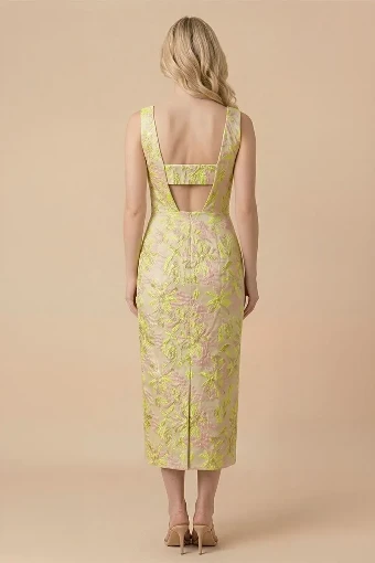 Babetique Citrus Summer Midi #1 default Lime Print thumbnail