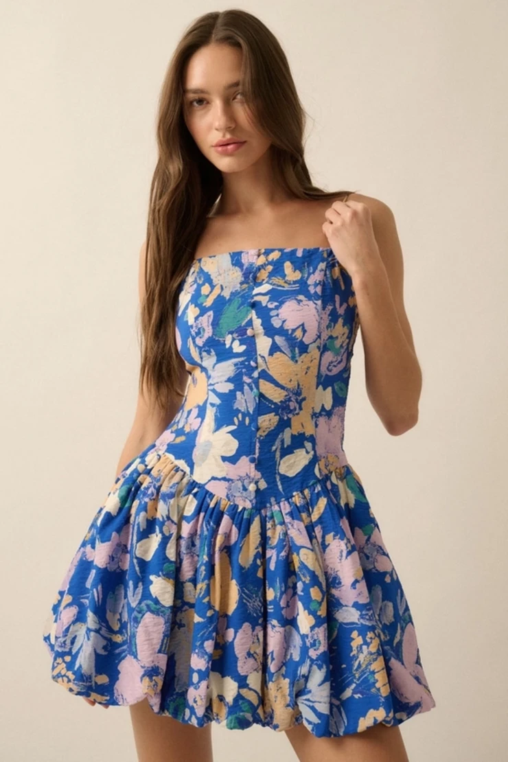 Cyndi Drop-Waist Bubble Dress Default Thumbnail Image