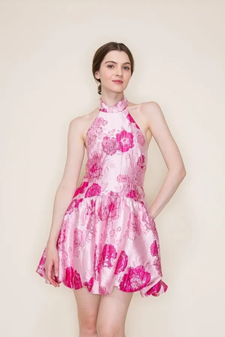 Pink Floral Bubble Default Thumbnail Image