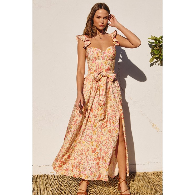 Faire #Probably Should Corset Flutter Dress