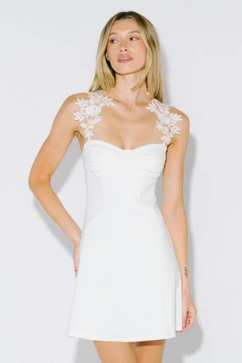 Emily Dress #0 default Ivory thumbnail