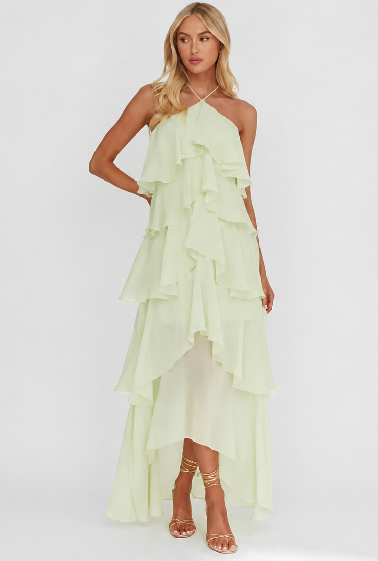 Pistachio Petals Dress Default Thumbnail Image