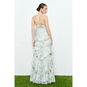 Meadow Lace Dress #1 default Sage Floral thumbnail