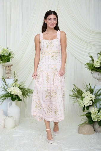 Genevieve Dress #0 default Pink Floral thumbnail