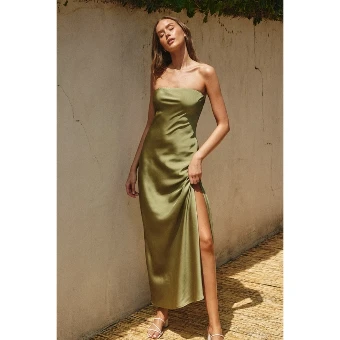 Dirty Martini Maxi Dress #0 default Olive thumbnail