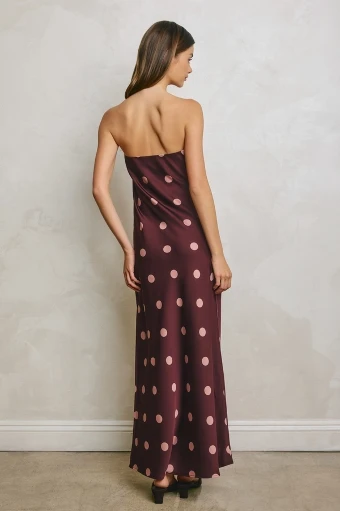 Dolce Dot Midi #3 Plum Blush Black Cream thumbnail