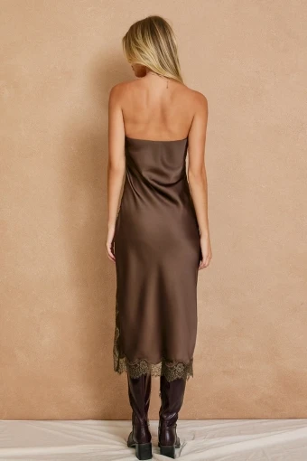 Outwest Midi Dress #1 default Navy Dark Chocolate thumbnail
