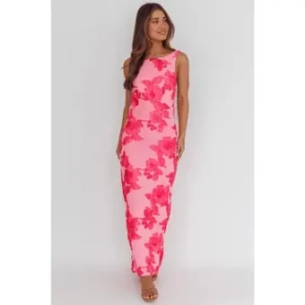 Bombshell Maxi Dress #0 default Pink thumbnail