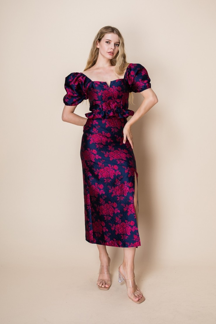 Neon Nights Jacquard Midi Default Thumbnail Image