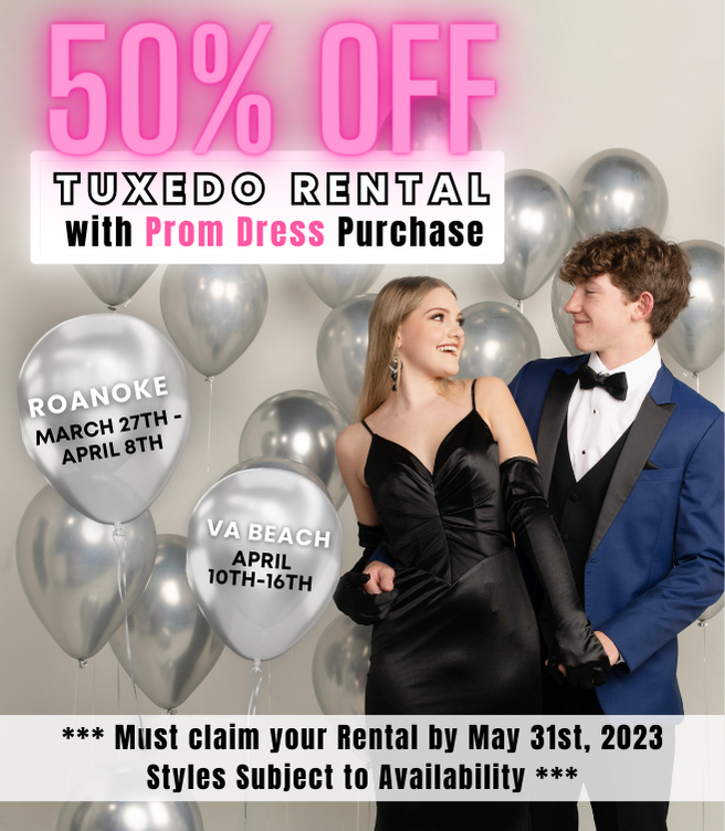 Tuxedo Rental Prom Dress Purchase Special
